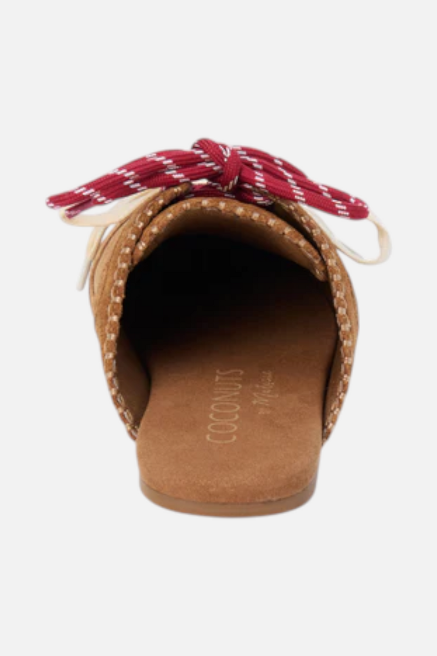 Matisse Devyn Sneaker Mule in Brown – flat lay