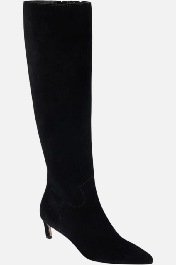 Matisse Elevate Knee-High Boot in Black Suede