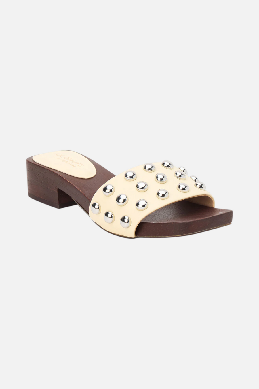 Matisse Fiora Sandal in Off White – back view