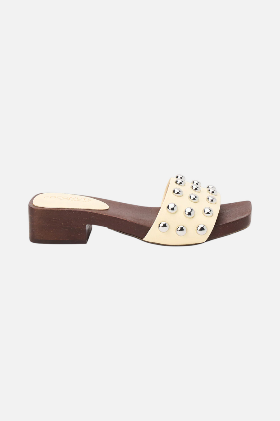 Matisse Fiora Sandal in Off White – front view