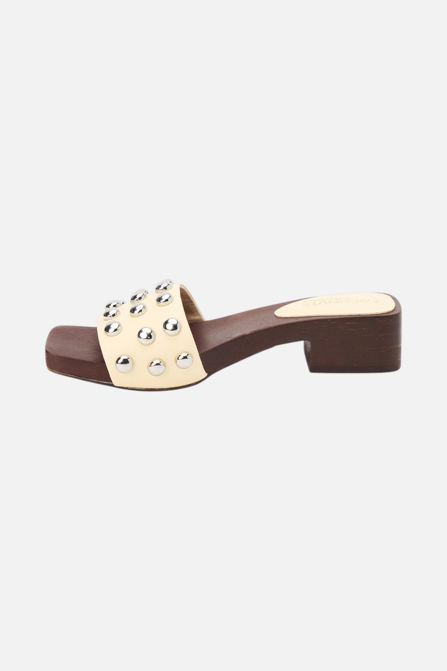 Matisse Fiora Sandal in Off White – side view
