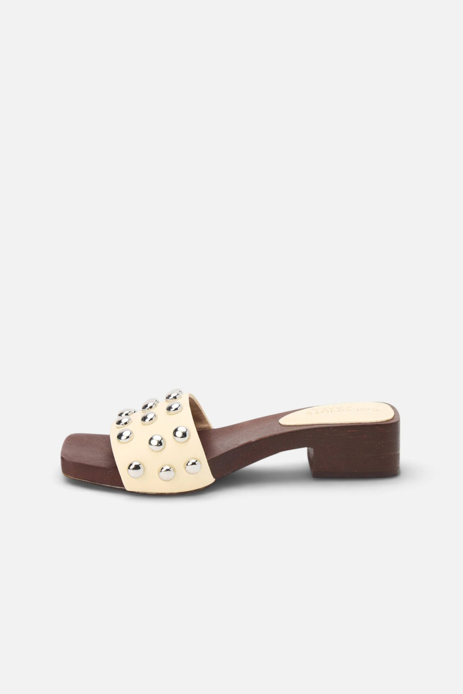 Matisse Fiora Sandal in Off White – side view