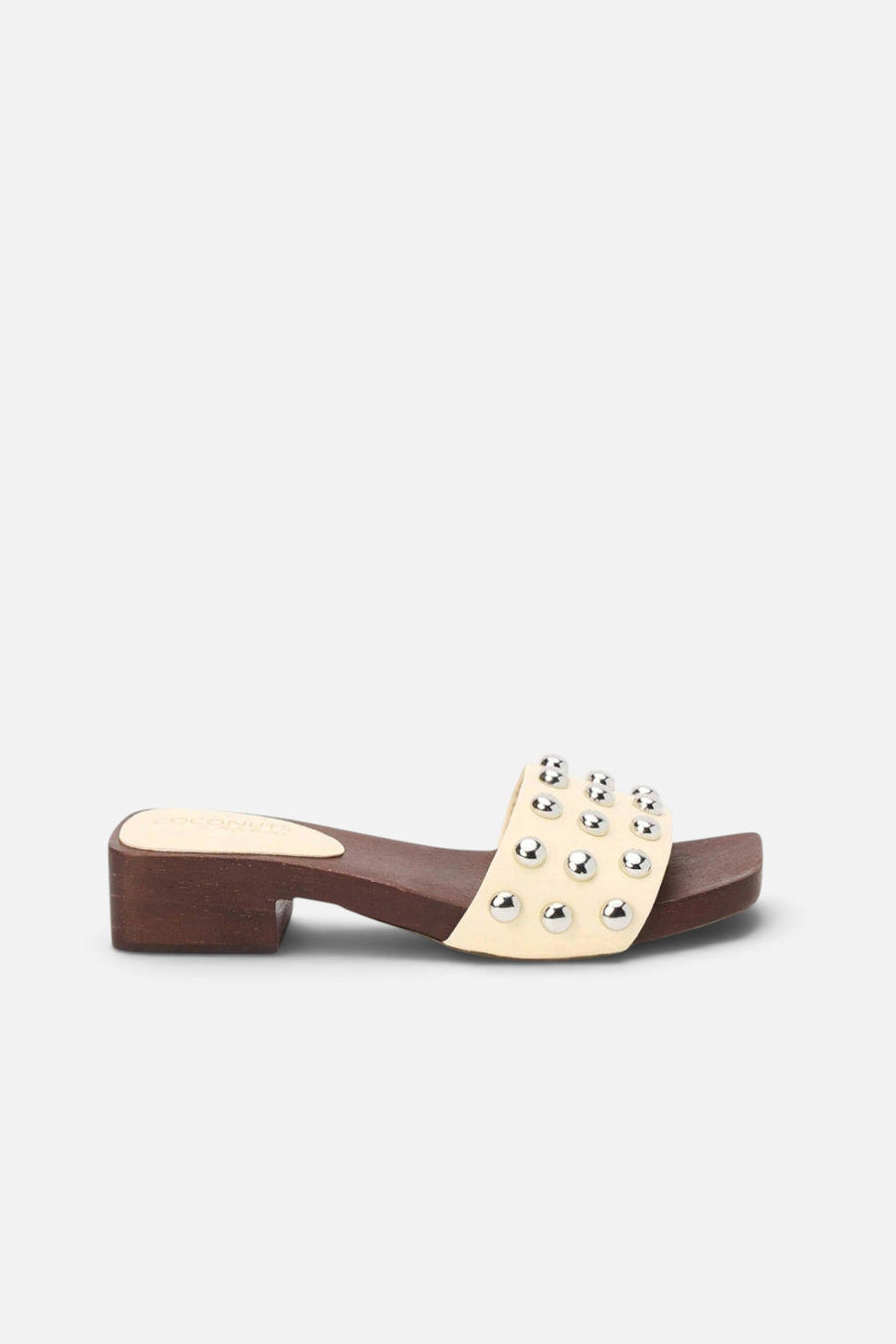 Matisse Fiora Sandal in Off White – side view