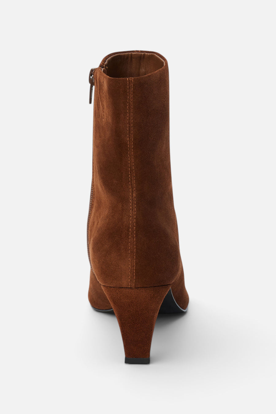 Matisse Franco Heeled Boot in Walnut – back view