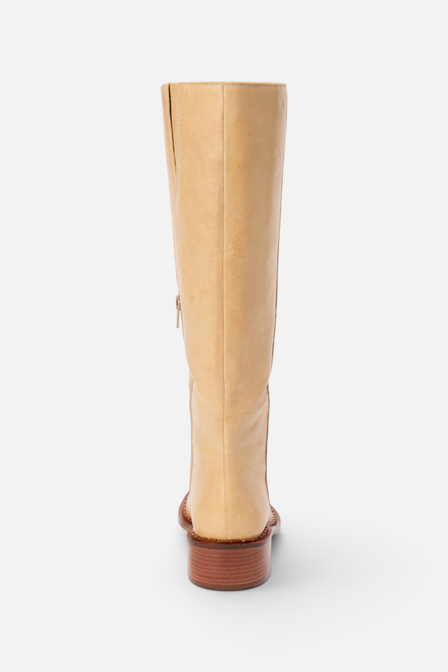Matisse Franklin Knee-High Boot in Natural – back view