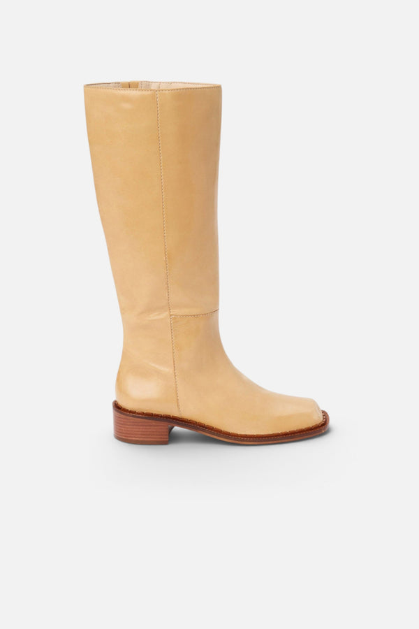 Matisse Franklin Knee-High Boot in Natural