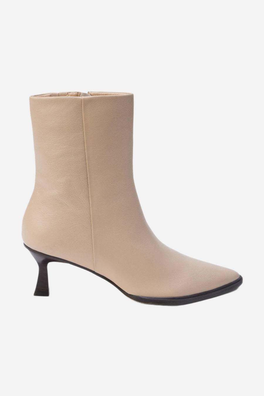 Matisse Gabbie Ankle Booties in Beige – front view