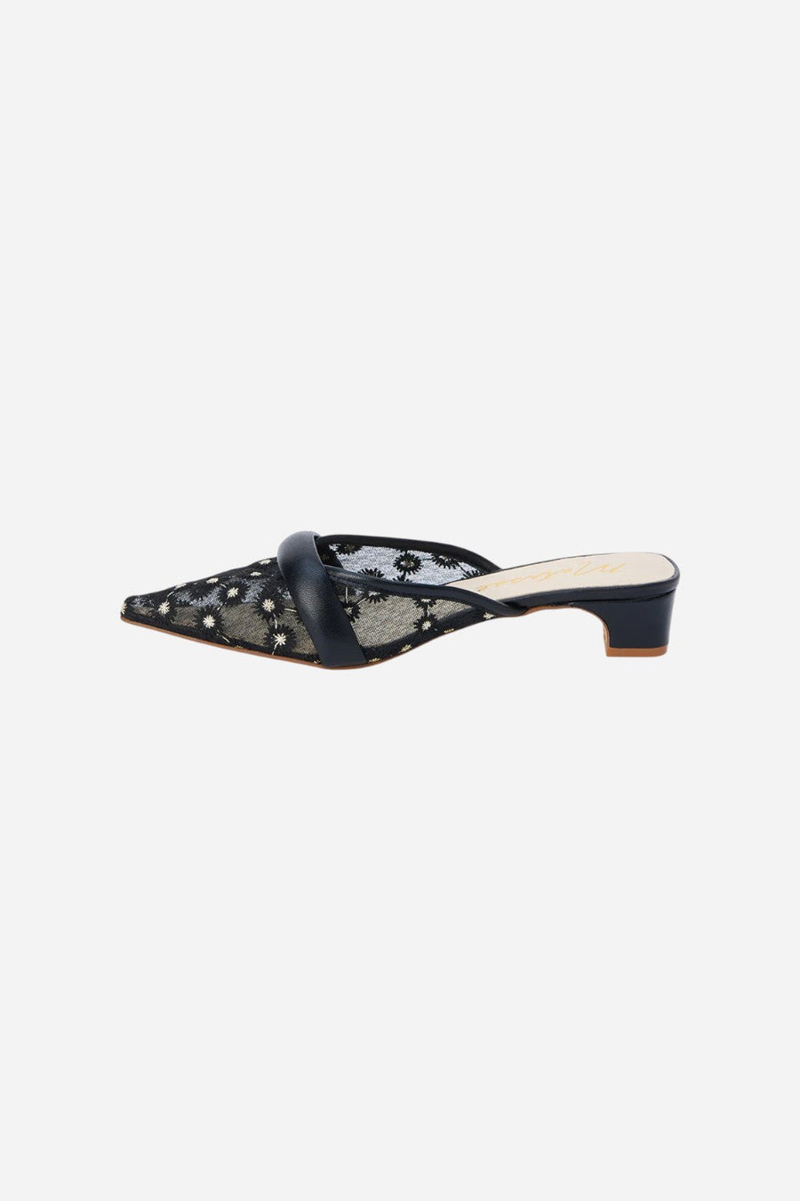 Matisse Kellan Heeled Mule in Black – back view