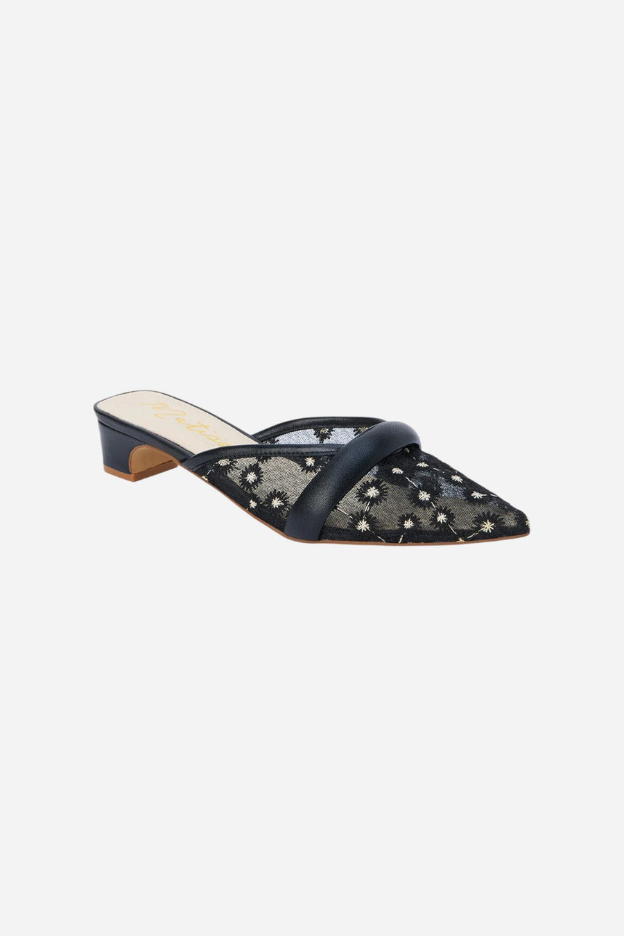 Matisse Kellan Heeled Mule in Black – side view