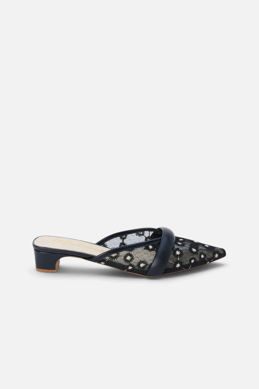 Matisse Kellan Heeled Mule in Black – side view