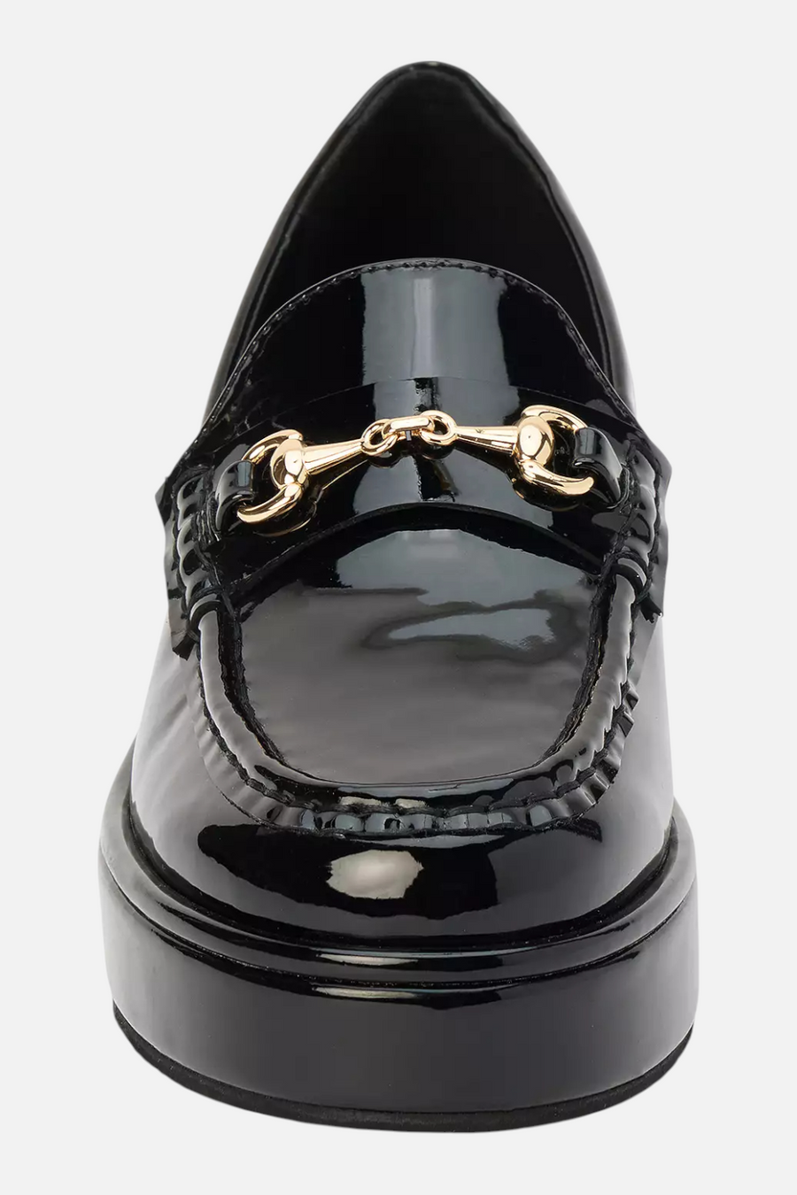 Matisse Kimbra Slip-On Loafer in Black Patent – detail