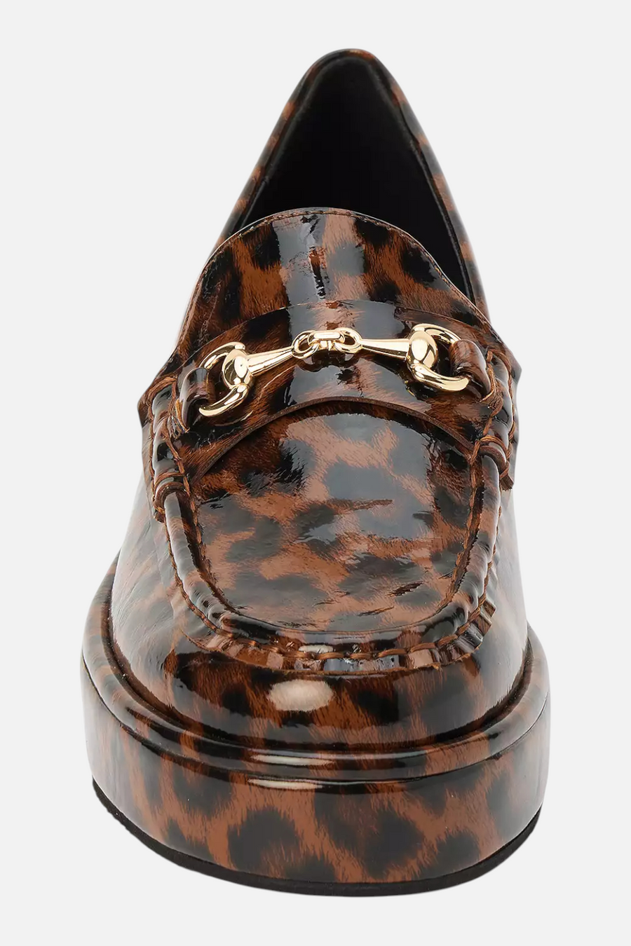Matisse Kimbra Slip-On Loafer in Brown Leopard – detail
