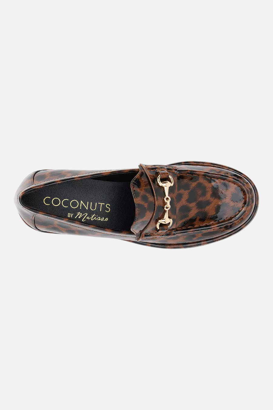 Matisse Kimbra Slip-On Loafer in Brown Leopard – side view