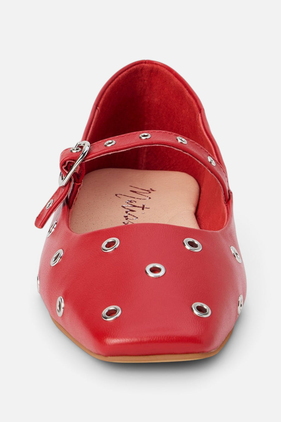 Matisse Mick Ballet Flat in Red – detail