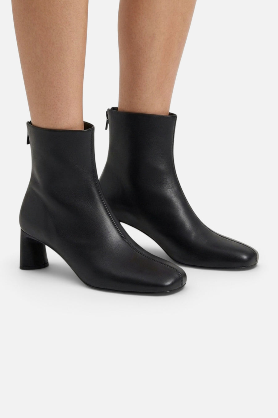 Matisse Mickey Booties in Black – on model
