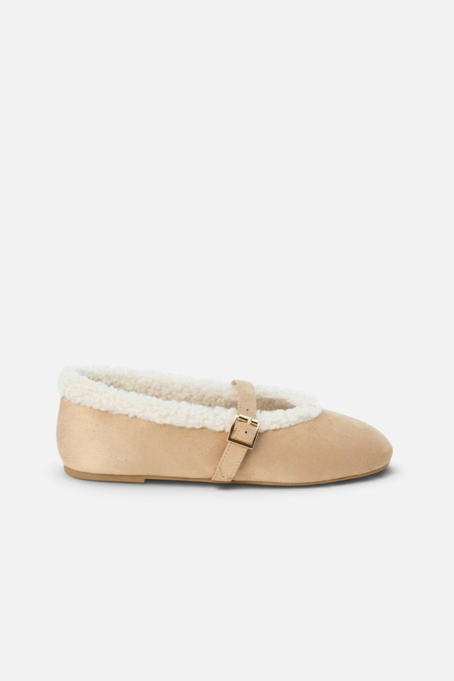 Matisse Midtown Flats in Light Taupe – side view