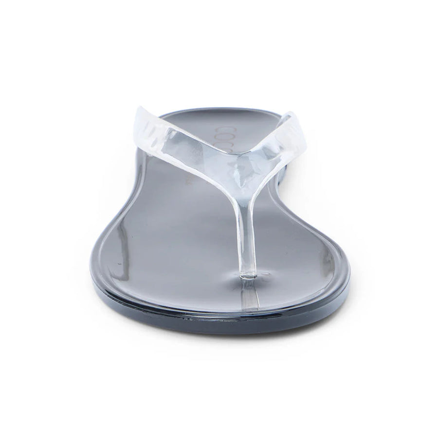 Matisse Olsen Flip Flop in Clear and Black – alternate