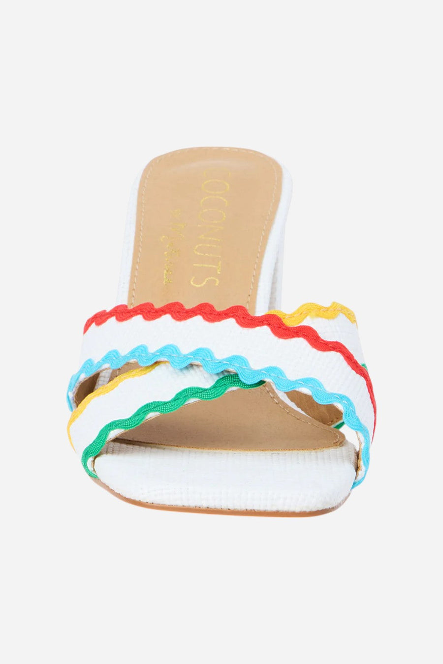 Matisse Principessa Heeled Sandal in White – detail