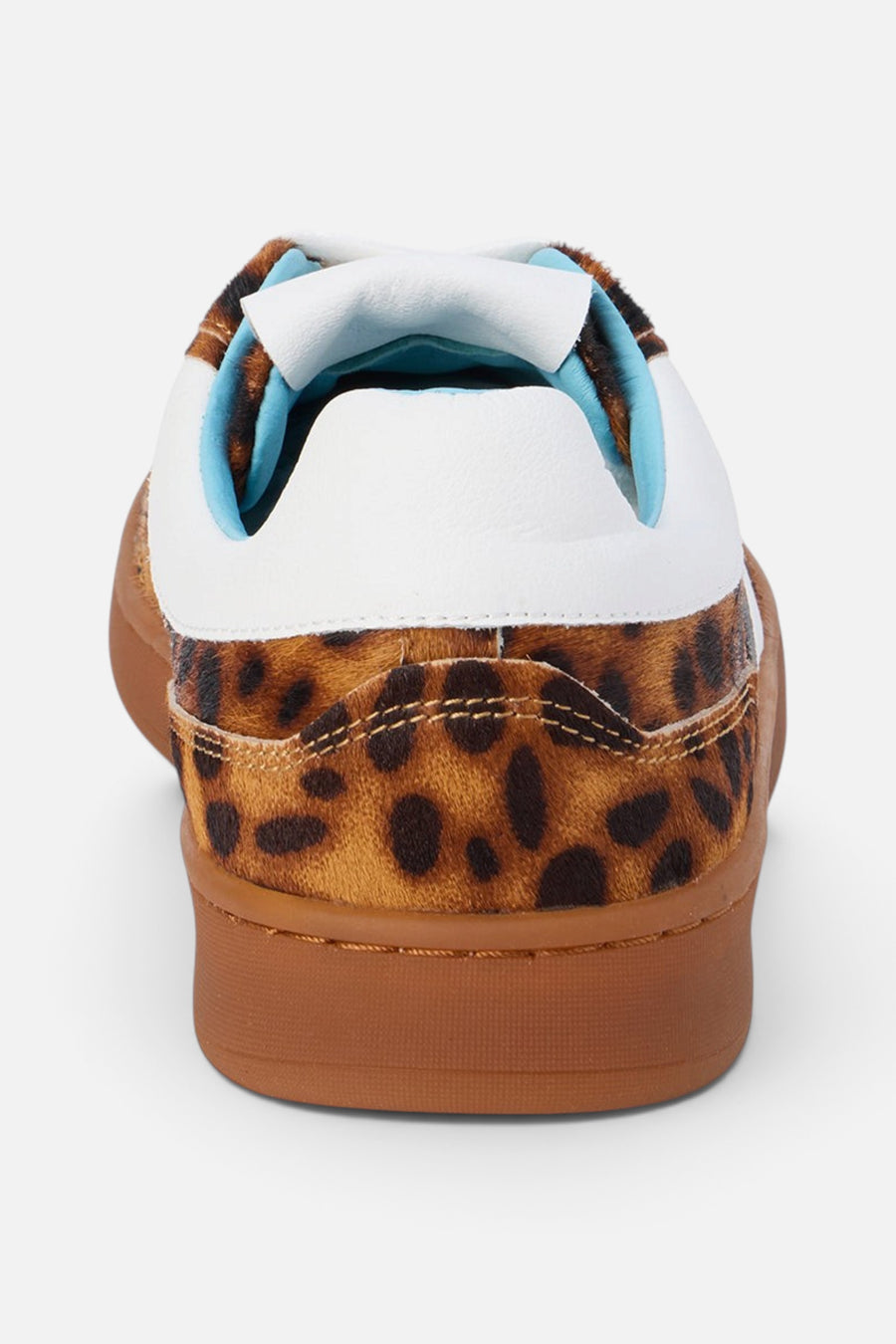 Matisse Quincy Low-Top Sneaker in Tan Leopard – flat lay