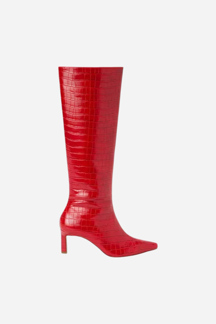 Matisse Robbie Red Croc Boot – front view