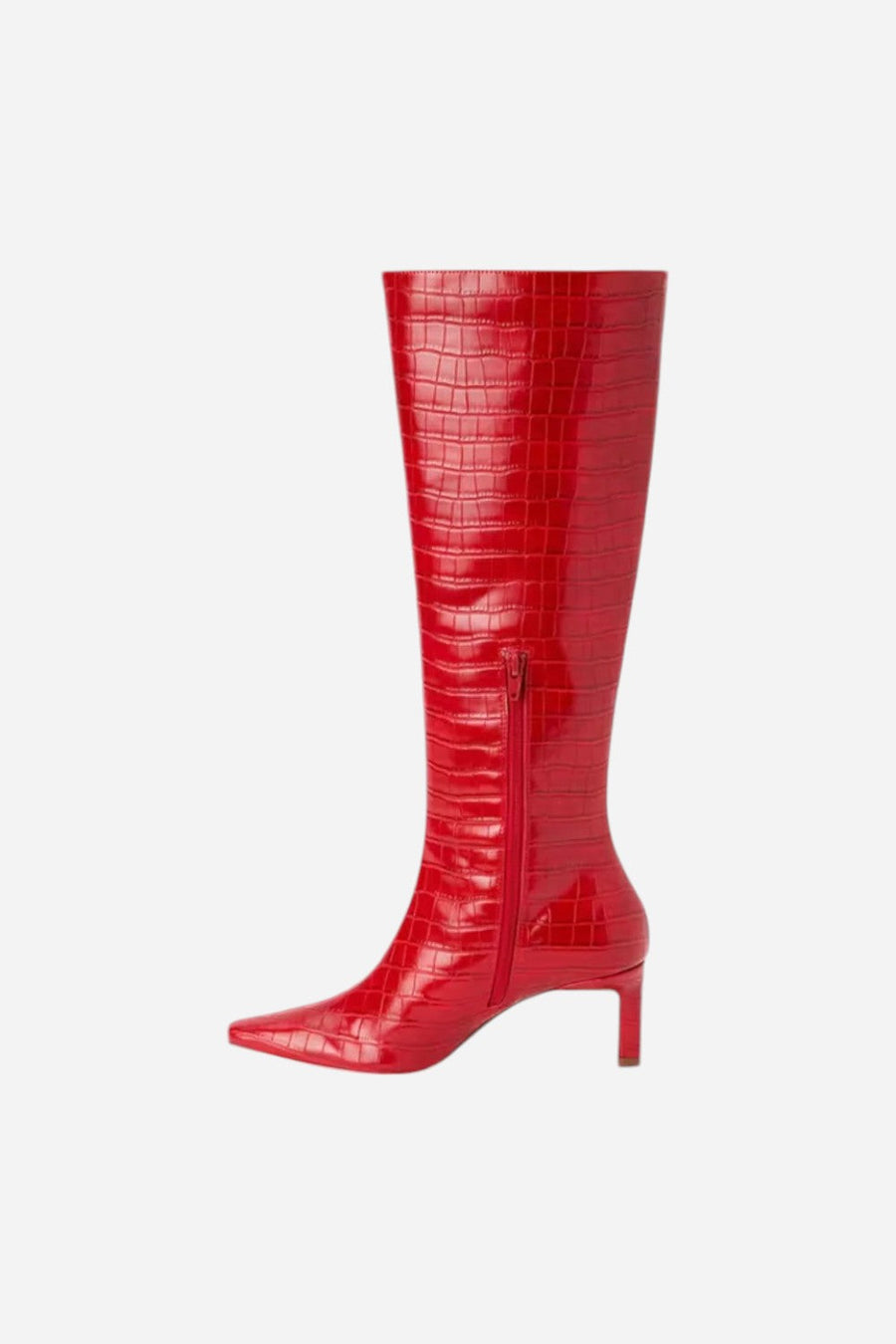 Matisse Robbie Red Croc Boot – side view
