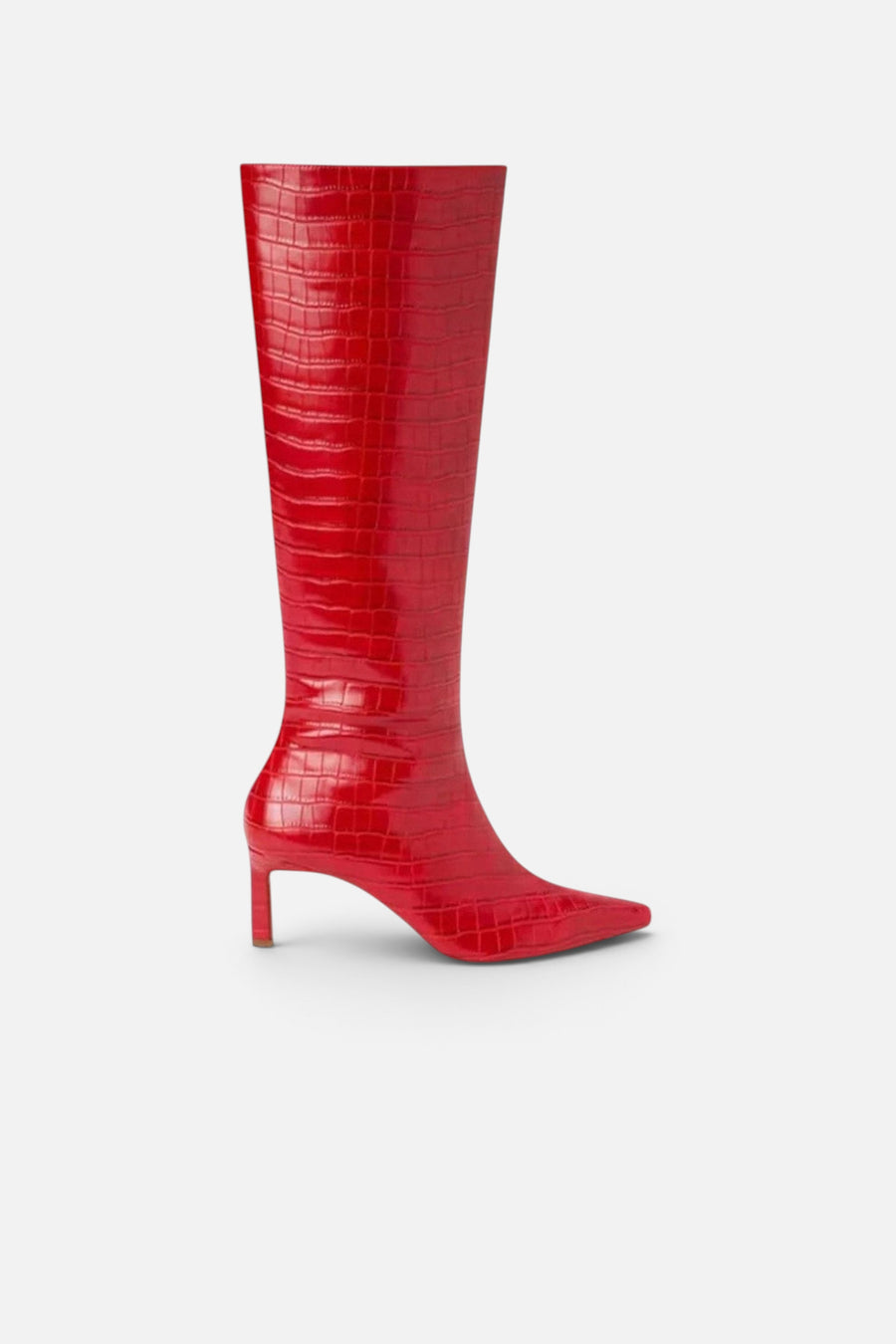 Matisse Robbie Red Croc Boot – side view