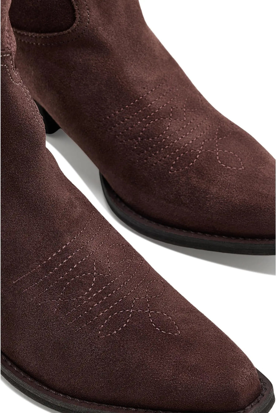 Matisse Silverado Boots in Espresso – detail