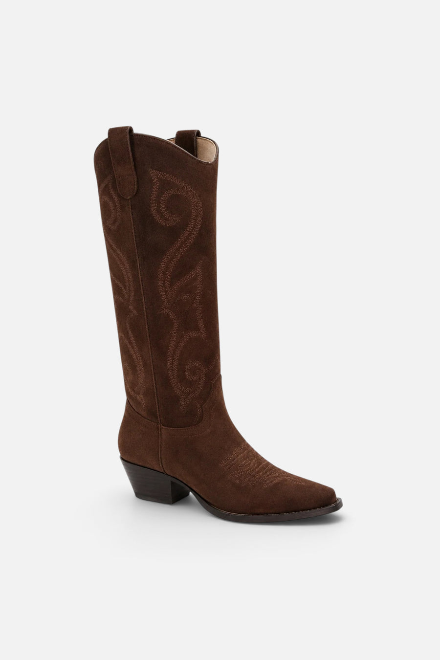 Matisse Silverado Boots in Espresso – three-quarter view