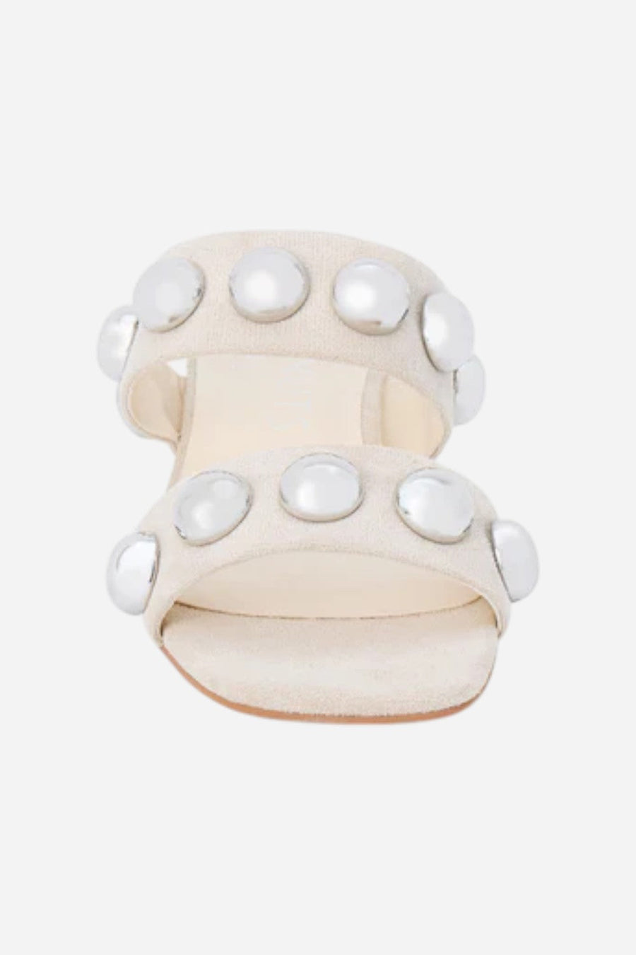 Matisse Venus Heeled Sandal in Natural – detail