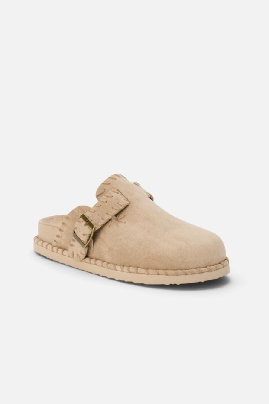 Matisse Women's Percy Clog in Taupe – three-quarter view