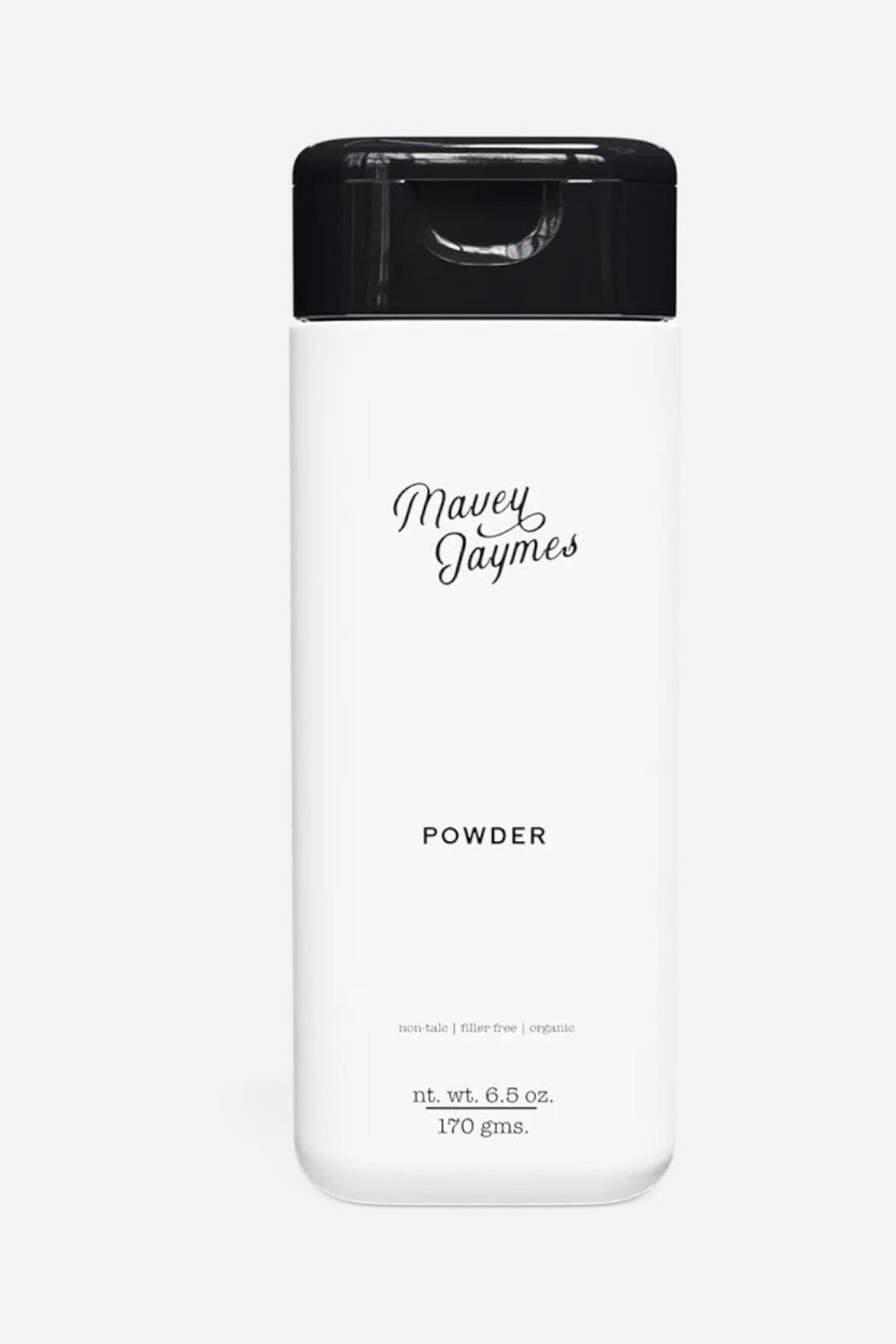 Mavey Jaymes Baby Powder – front view