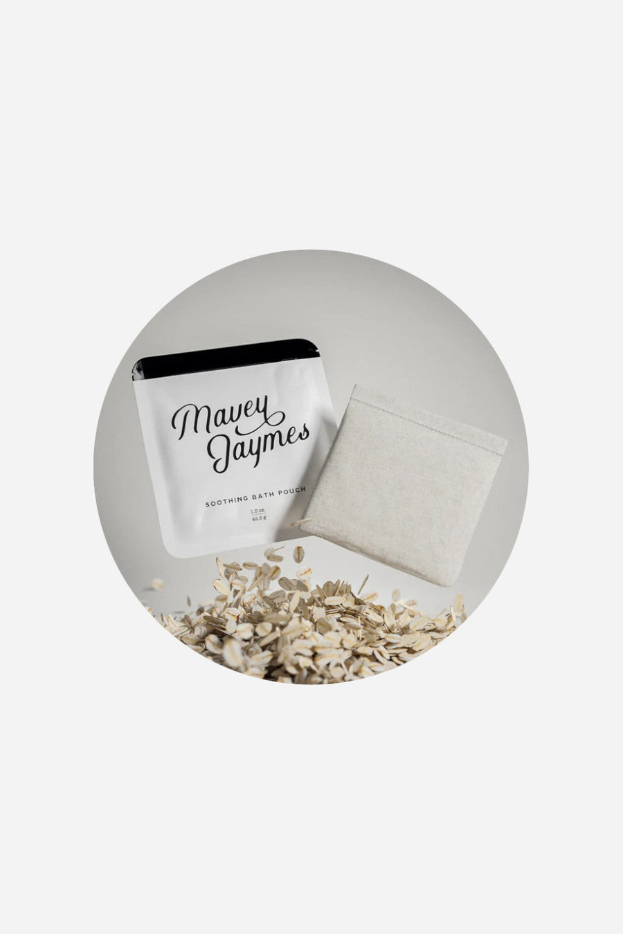 Mavey Jaymes Soothing Bath Pouches – back view