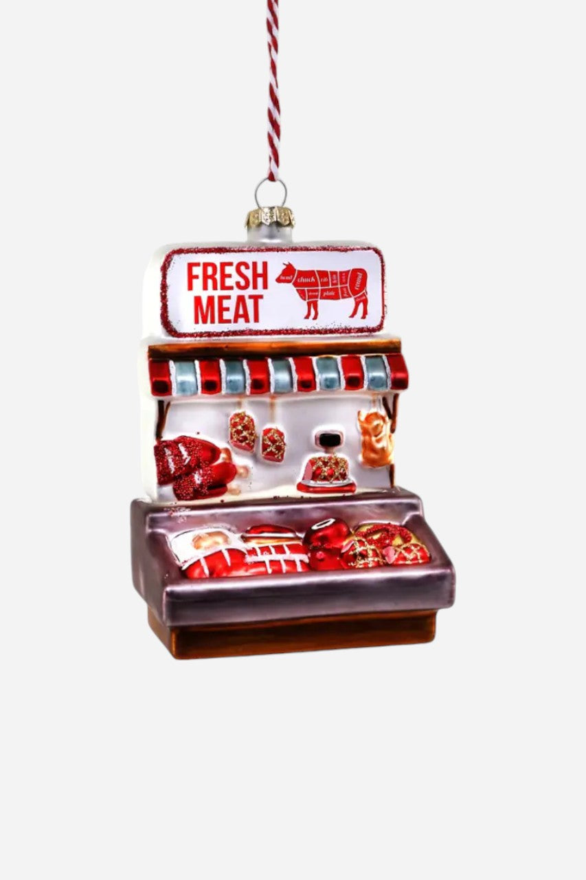 Meat Counter Ornament – front view