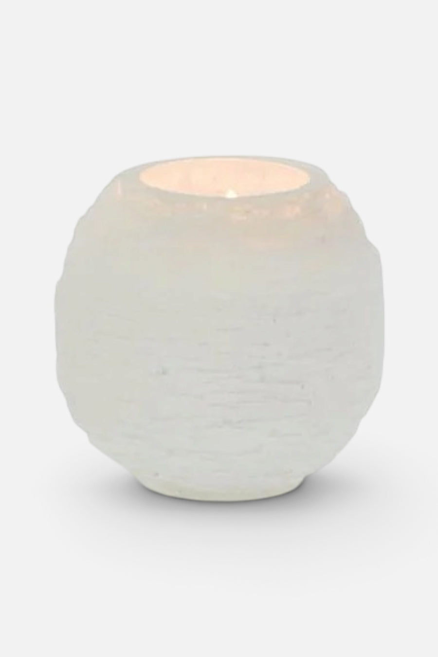 Medium Glacier Candle Holder – front view