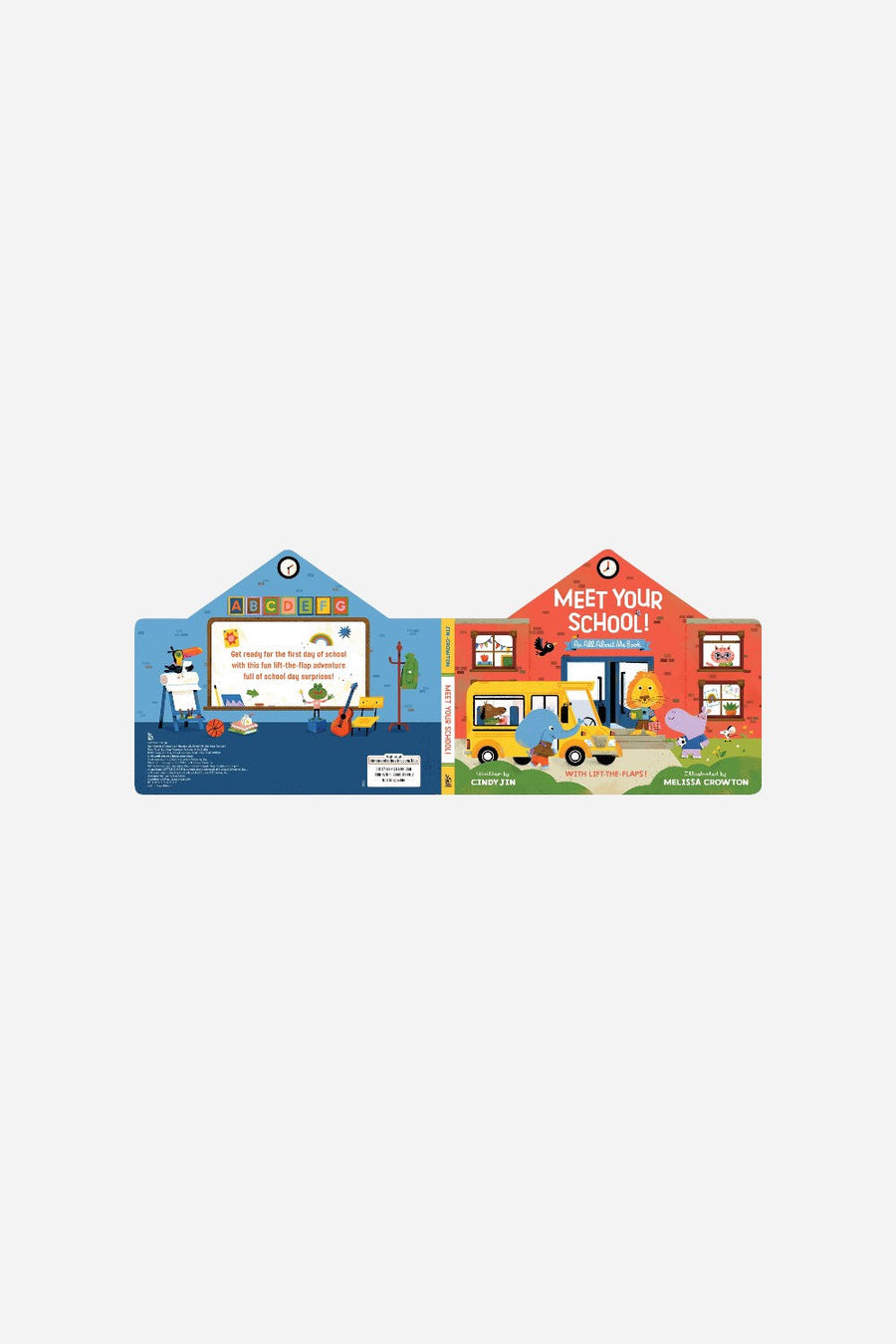 Meet Your School! by Cindy Jin – back view