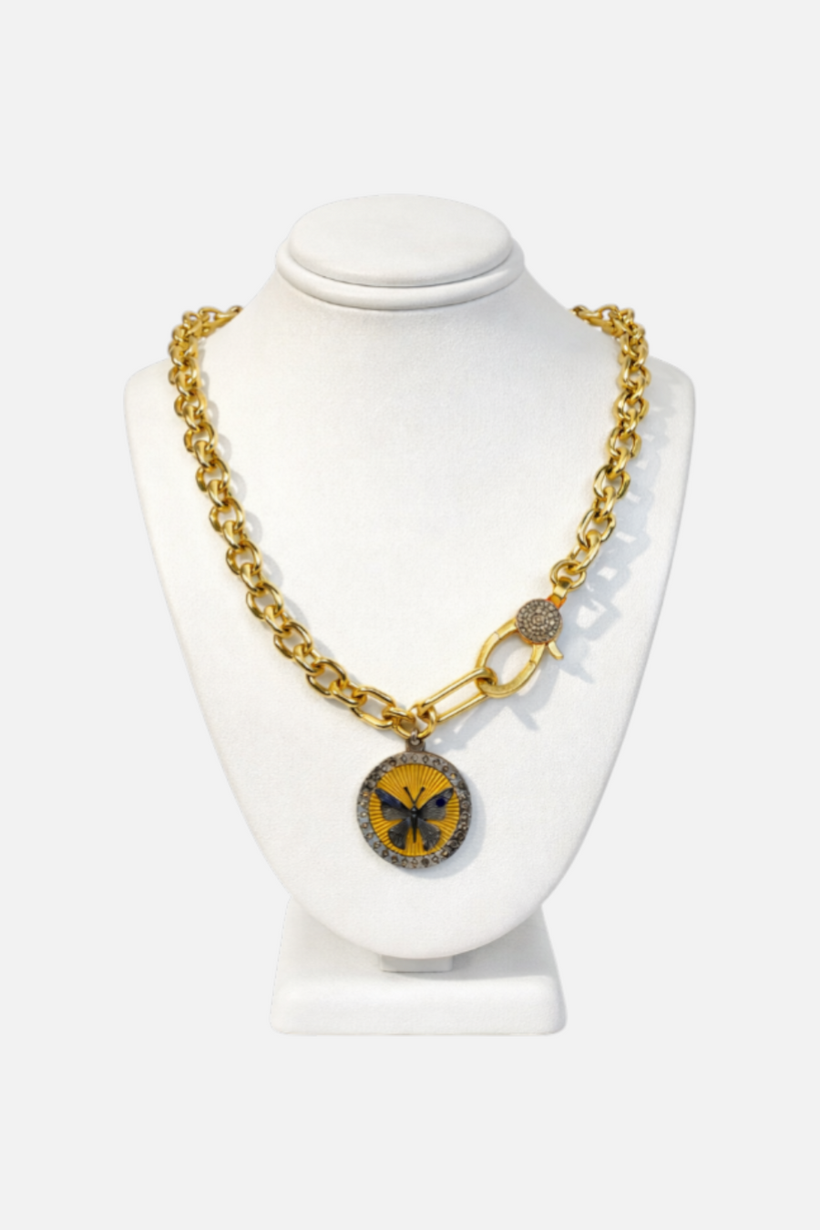 Paula Rosen 2 Tone Butterfly Charm
