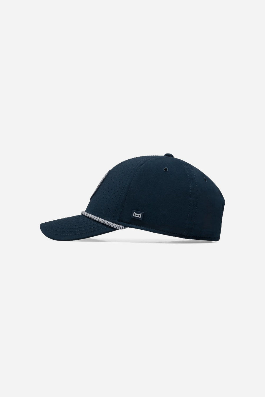 Melin A-Game Links Drive Hydro Hat in Navy/White – side view