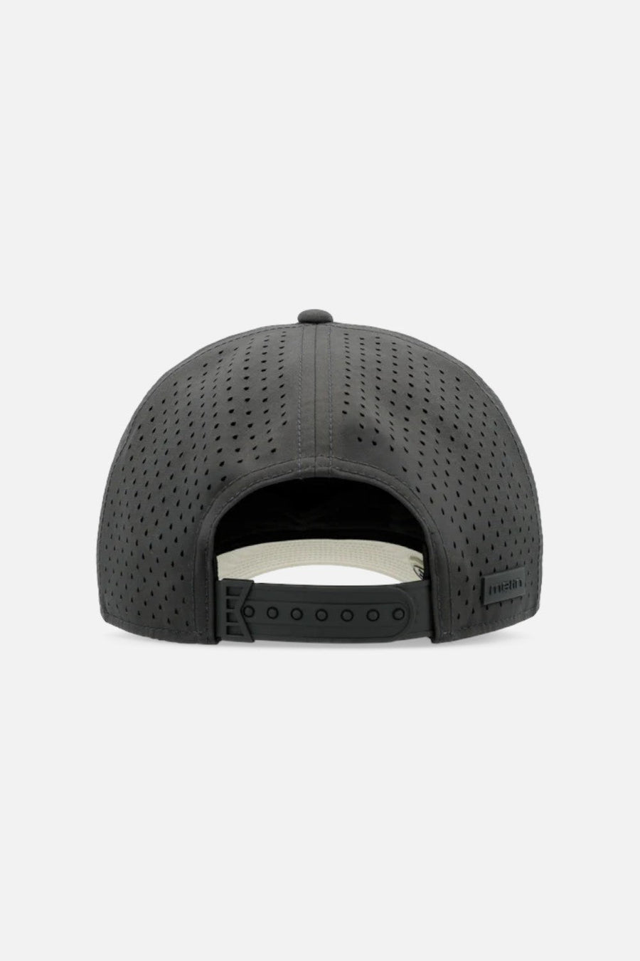 Melin Compass Hydro Cap in Faded Black – detail