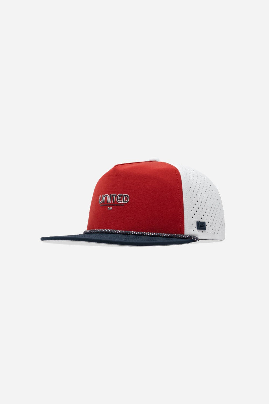 Melin Coronado Americana Hydro Hat in White / Red / Navy – front view