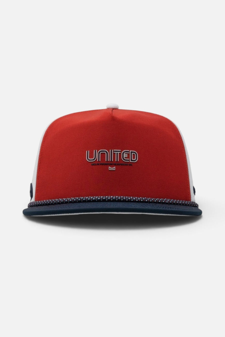 Melin Coronado Americana Hydro Hat in White / Red / Navy – front view