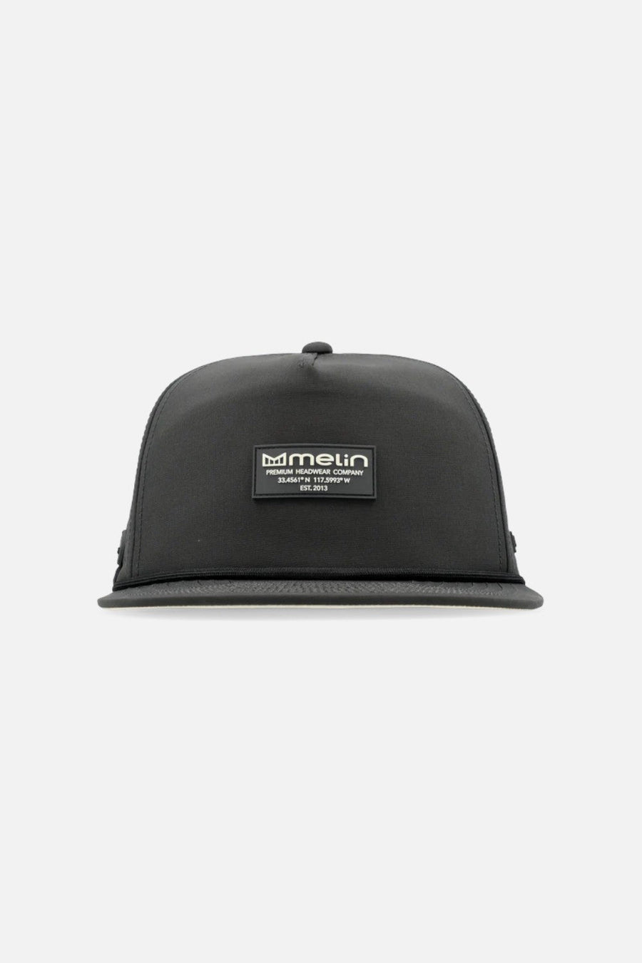 Melin Coronado Brick Hydro Cap in Faded Black – back view