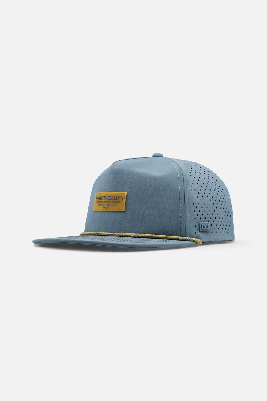 Melin Coronado Brick Hydro Hat in Blue Stone/Gum – front view