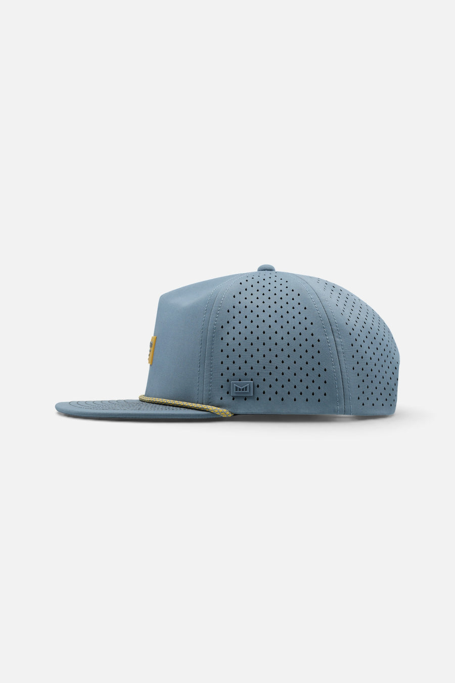 Melin Coronado Brick Hydro Hat in Blue Stone/Gum – side view