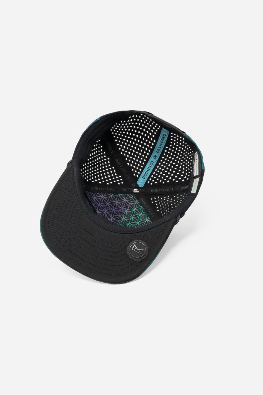 Melin Coronado Brick Hydro Hat in Northern Aura – flat lay
