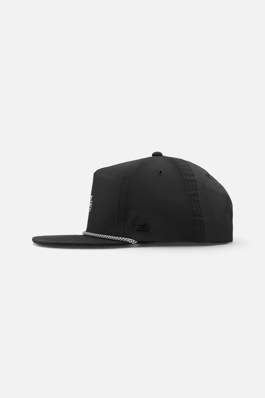 Melin Coronado Links Hydro Hat in Black – side view