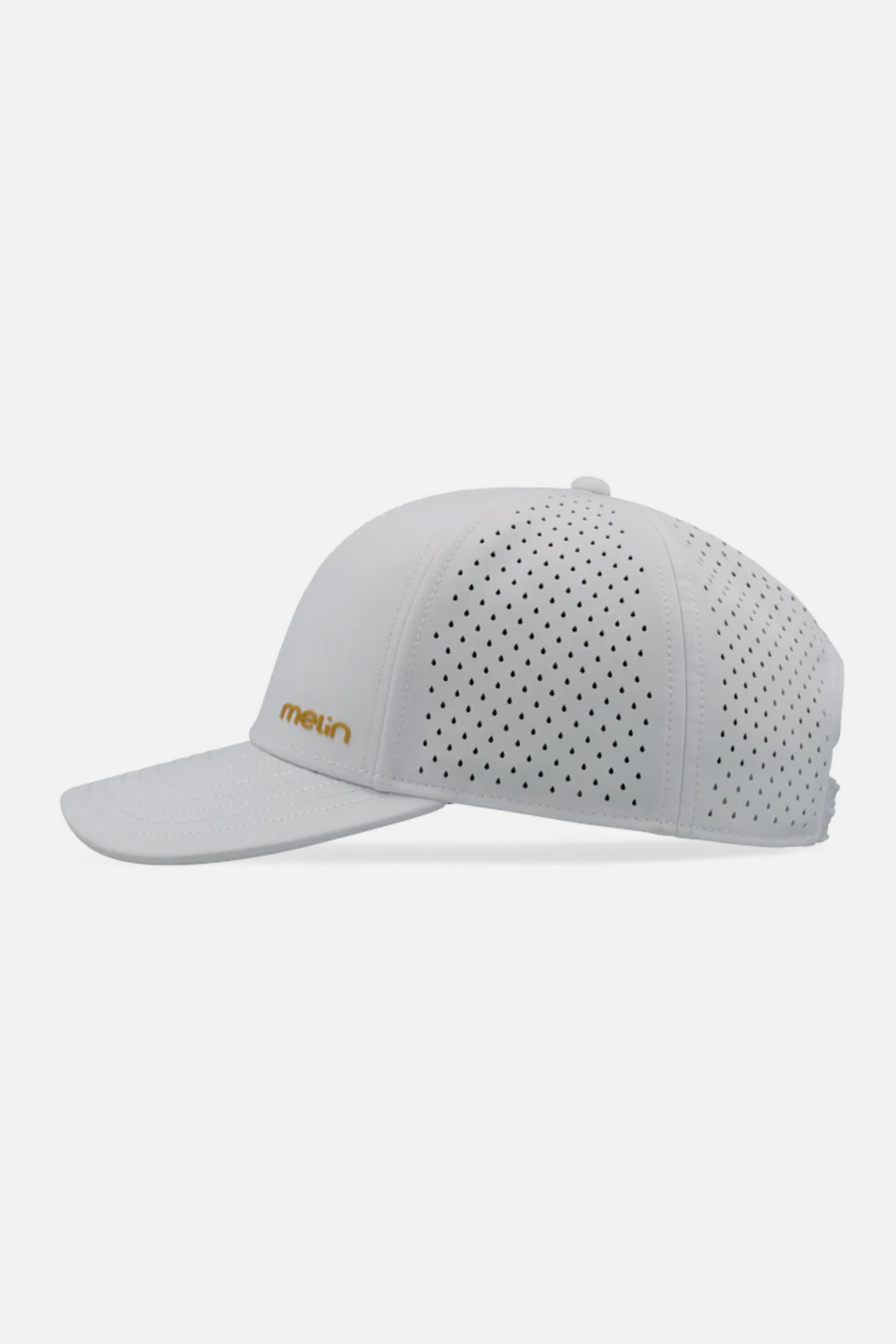 Melin Hydro Compass Cap in Gum and White – side view