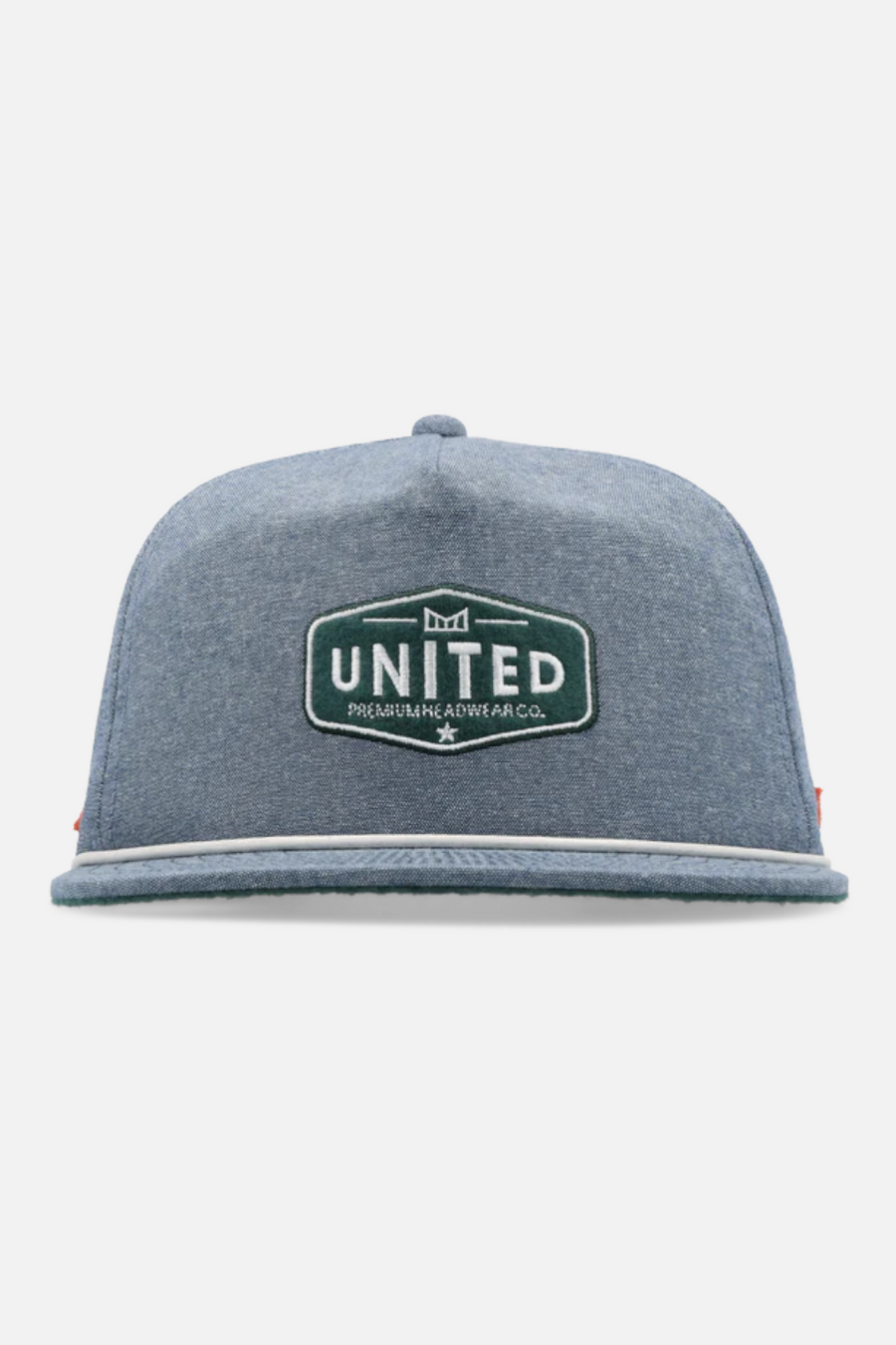 Melin Men's Mill Coronado United Hat in Chambray – back view