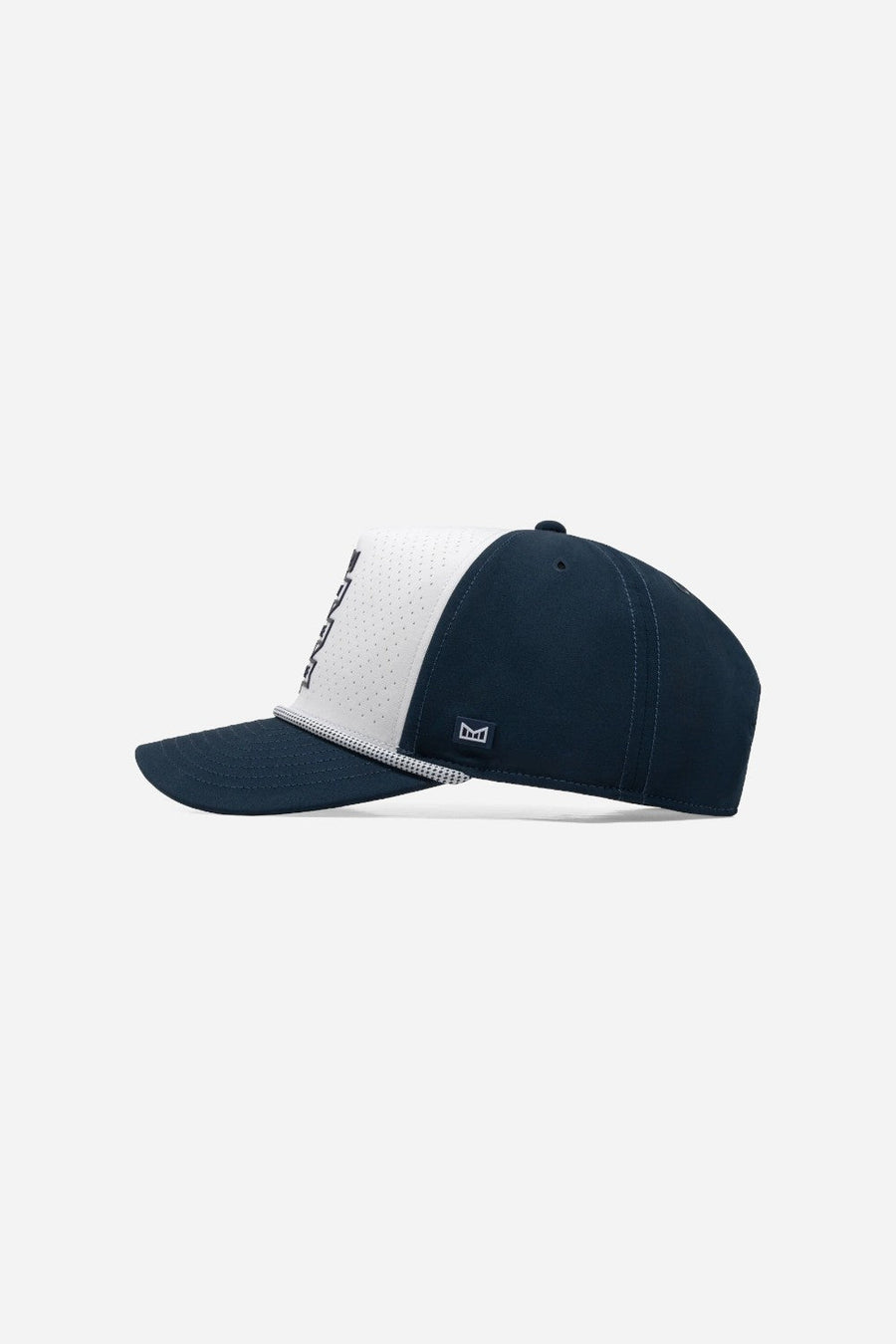 Melin Odysea Links Hydro Hat in Navy/White – side view