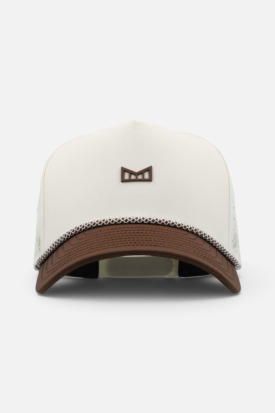 Melin Odysea Rope Bulls Icon Hydro Hat in Frosted Birch – back view