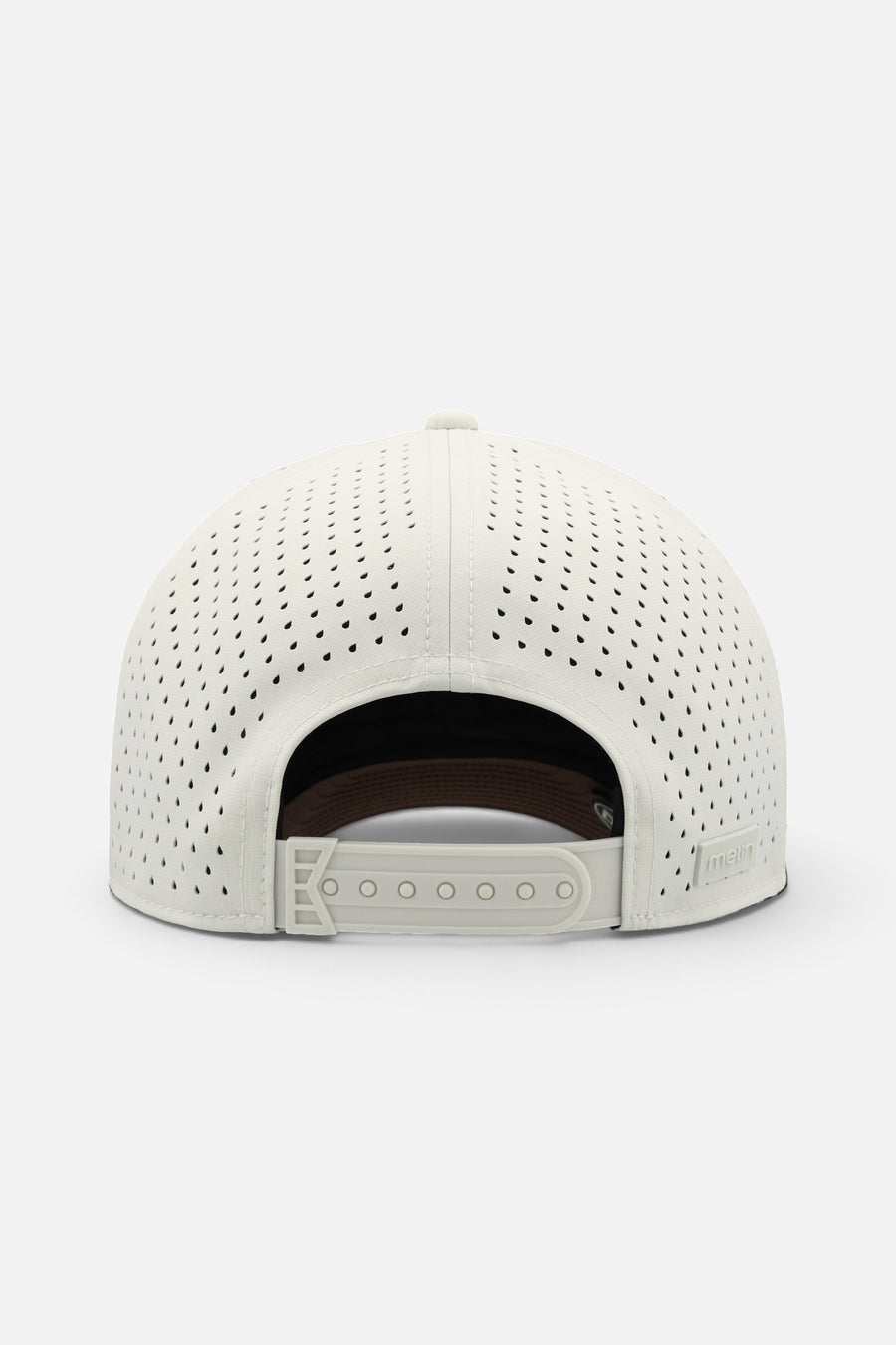 Melin Odysea Rope Bulls Icon Hydro Hat in Frosted Birch – detail